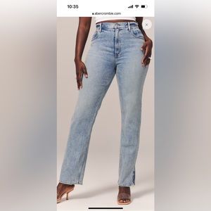 Ultra High Rise 90s Straight Jean  - Curve Love